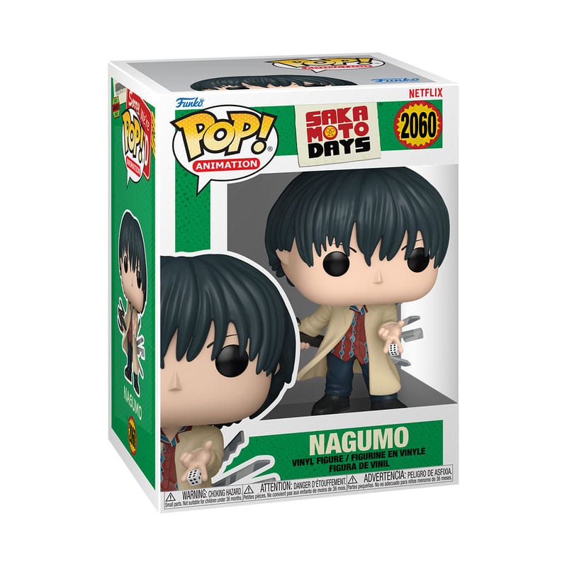 SAKAMOTO DAYS POP! ANIMATION VINYL FIGUREN SAKA DAYS- YOICHI NAGUMO