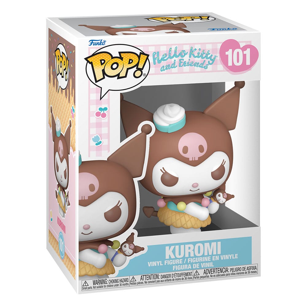 SANRIO FIGURA POP! ANIMATION VINYL HELLO KITTY- KUROMI