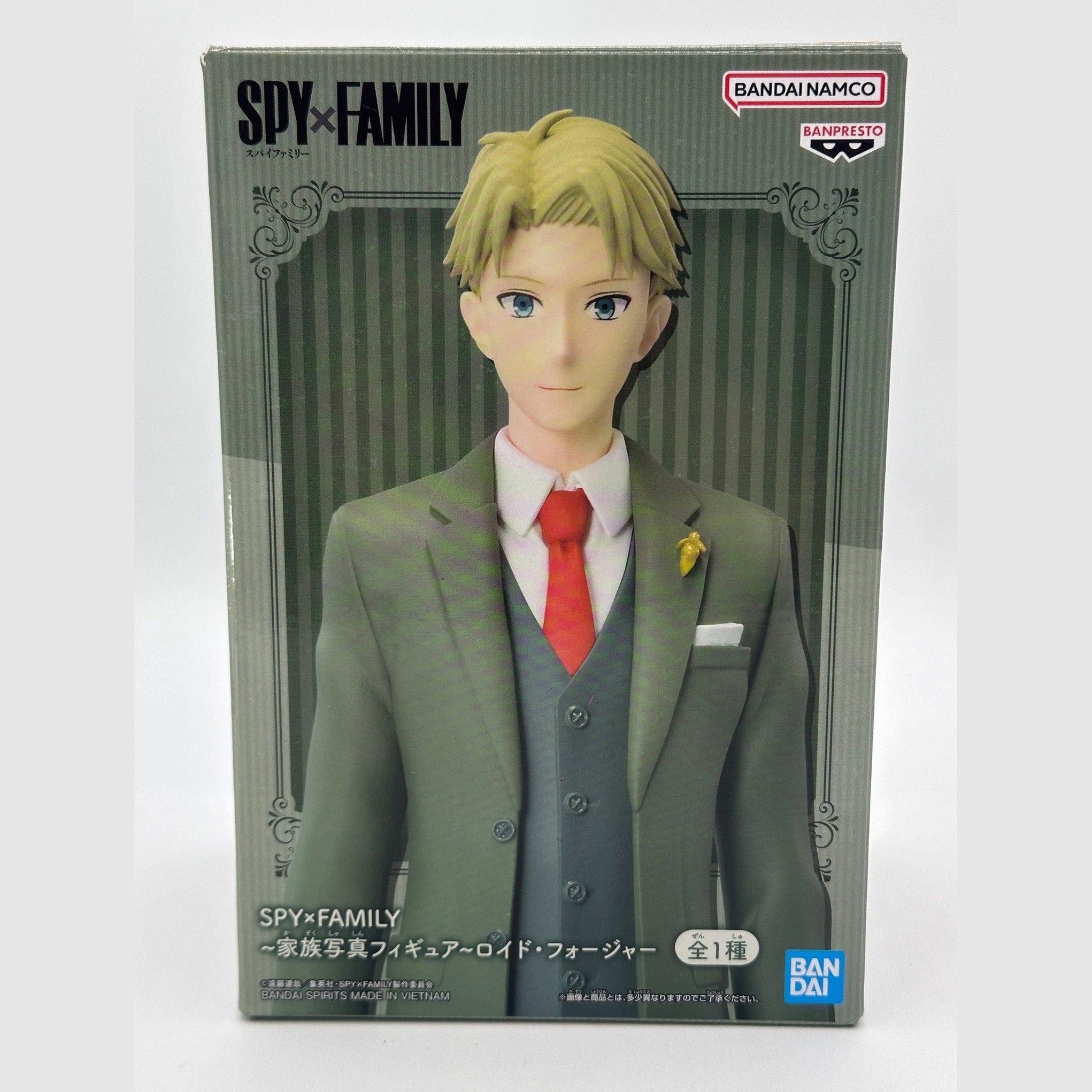 SPY X FAMILY FIGURA FOTO FAMILIAR LOID FORGER COMO NUEVA PREVENTA 3-4 sem.
