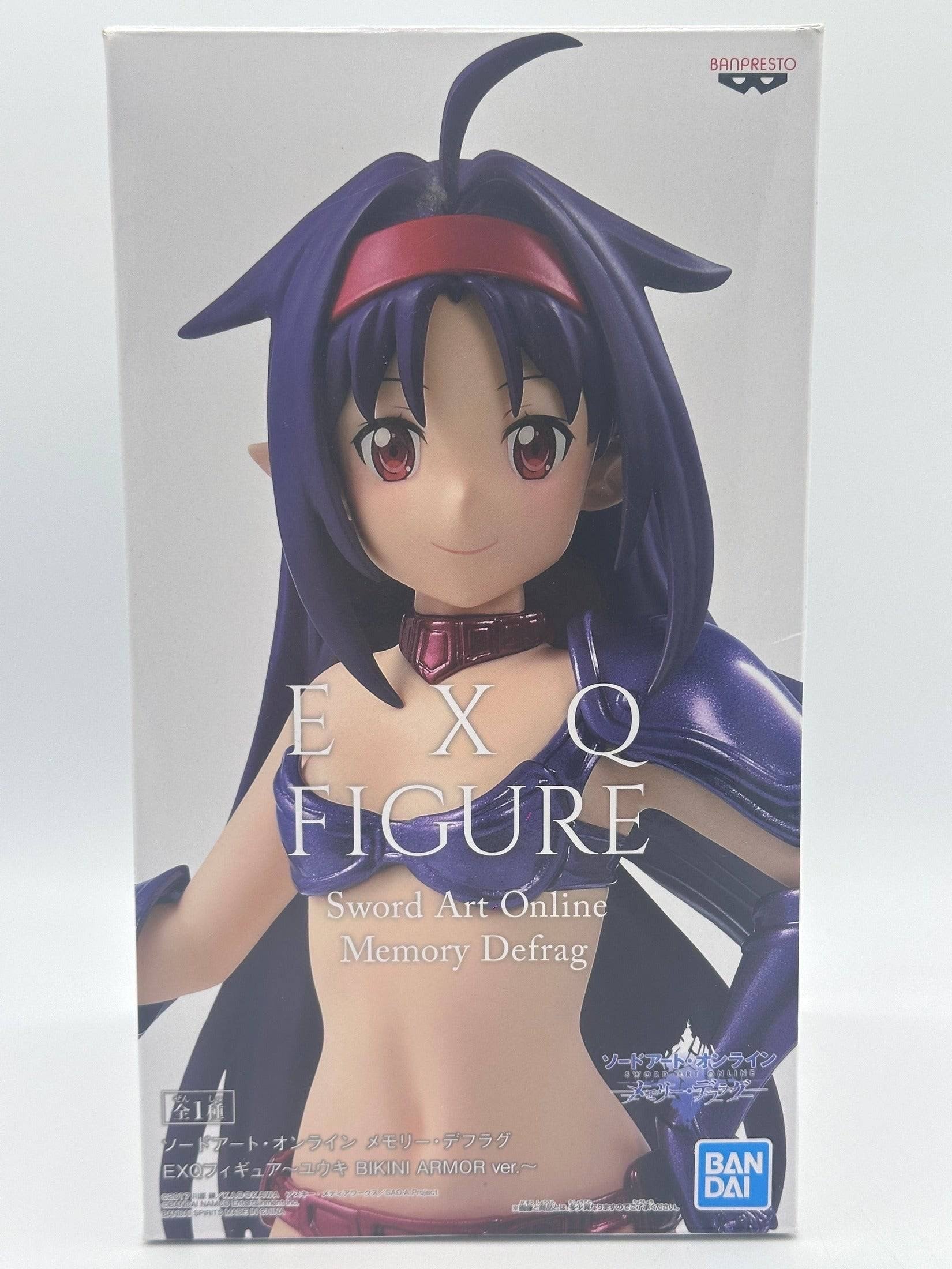 SWORD ART ONLINE FIGURA YUUKI MEMORY DEFRAG EXQ BIKINI ARMOR VER. COMO NUEVA PREVENTA 3-4 sem.