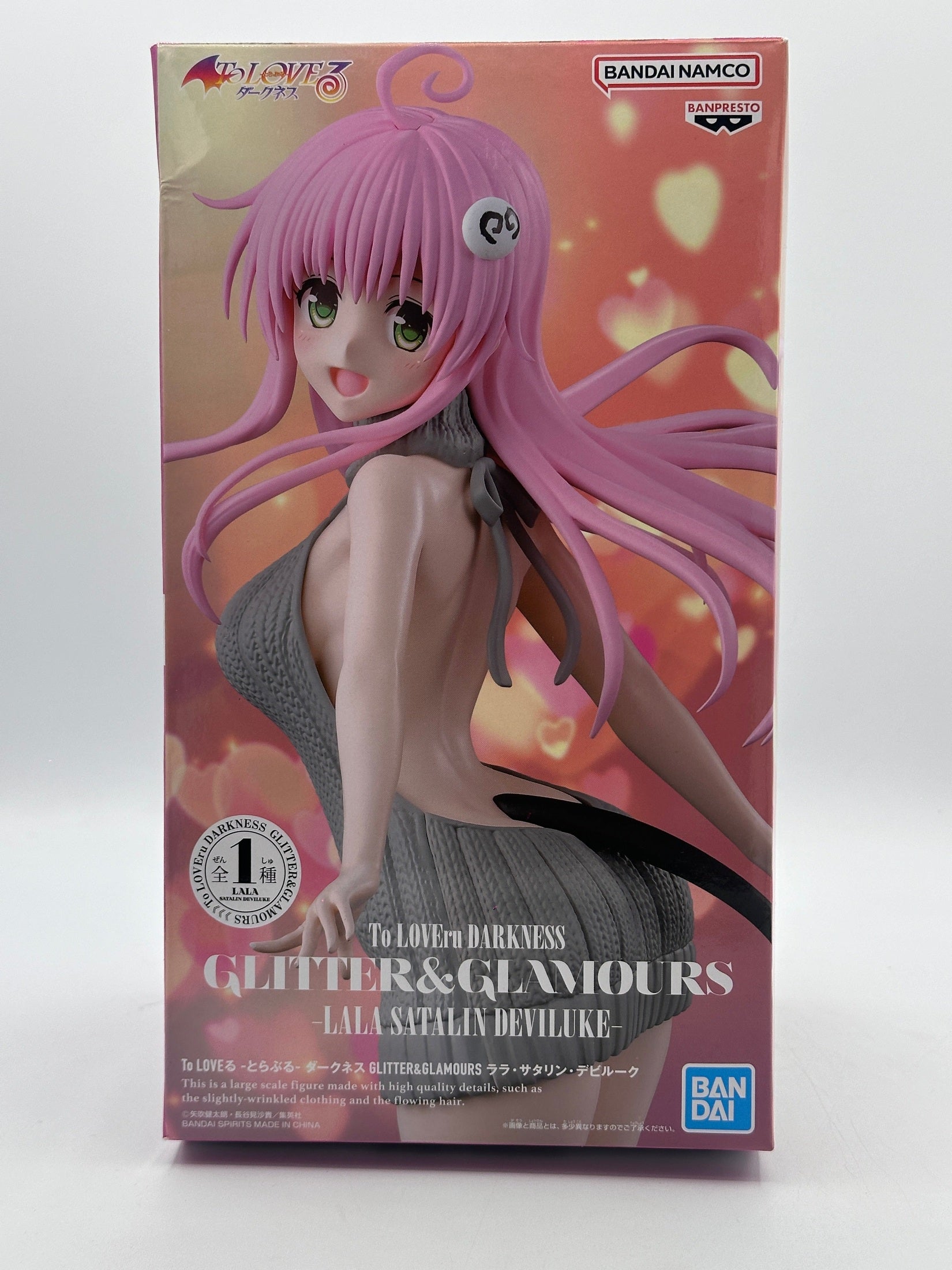 TO LOVE RU DARKNESS FIGURA LALA SATALIN GLITTER & GLAMOURS COMO NUEVA