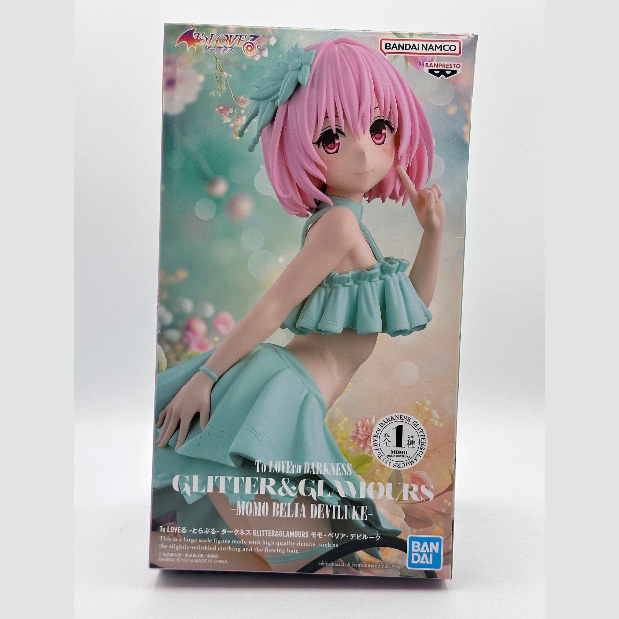 TO LOVE RU DARKNESS FIGURA MOMO BELIA DEVILUKE GLITTER & GLAMOURS COMO NUEVA