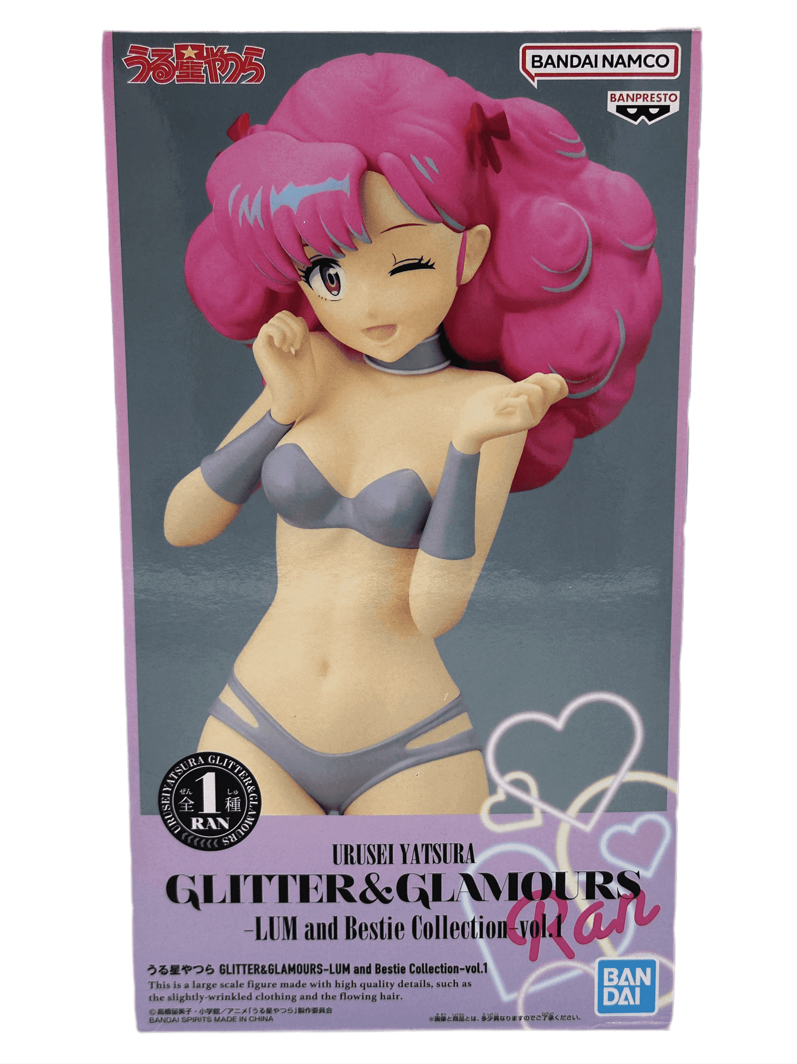 URUSEI YATSURA FIGURA GLITTER & GLAMOURS RAN MUY BUEN ESTADO
