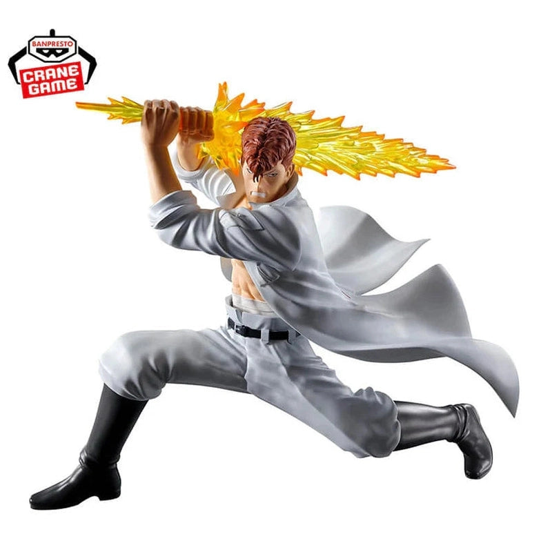 YU YU HAKUSHO FIGURA ANKOKU BUJUTSUKAI KAZUMA KUWABARA COMO NUEVA PREVENTA 3-4 sem.