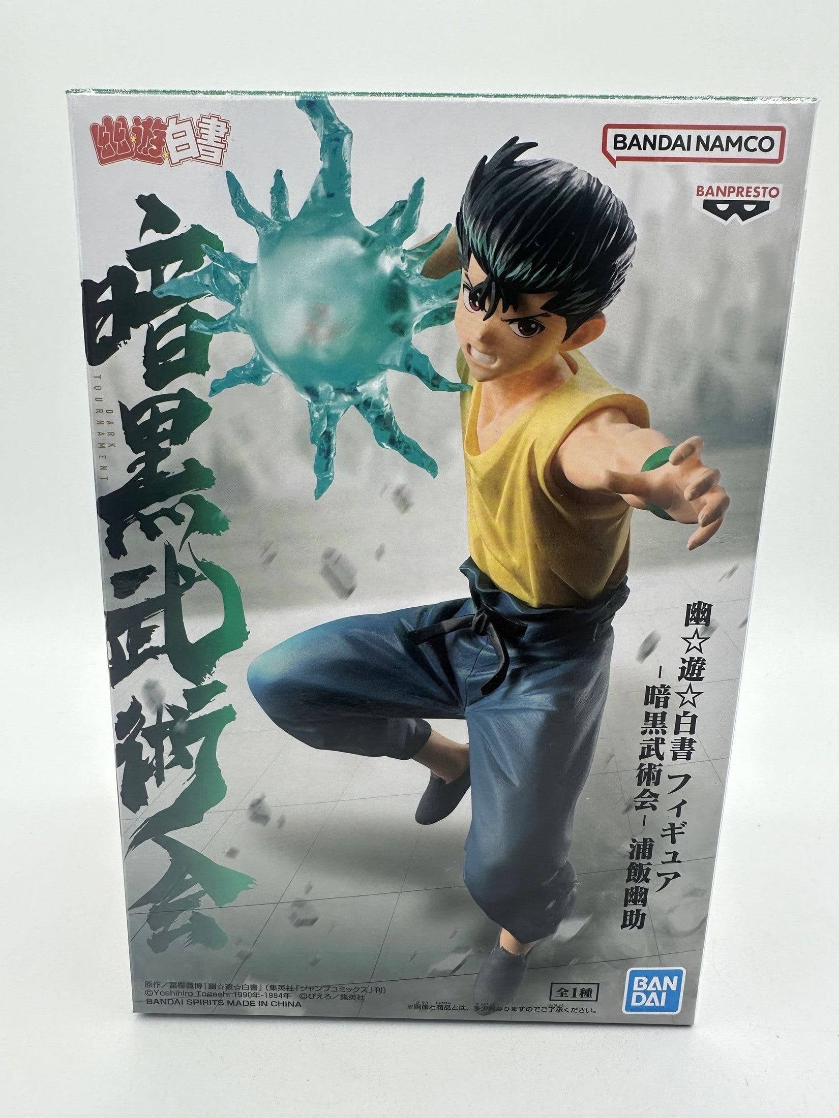 YU YU HAKUSHO FIGURA YUSUKE URAMESHI ANKOKU BUJUTSUKA COMO NUEVA PREVENTA 3-4 sem.